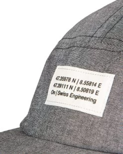 Casquette ON RUNNING 5 PANEL CAP 33100224-grey