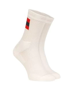 Chaussettes Pour Hommes On Running Tennis Sock 37600884-white-red
